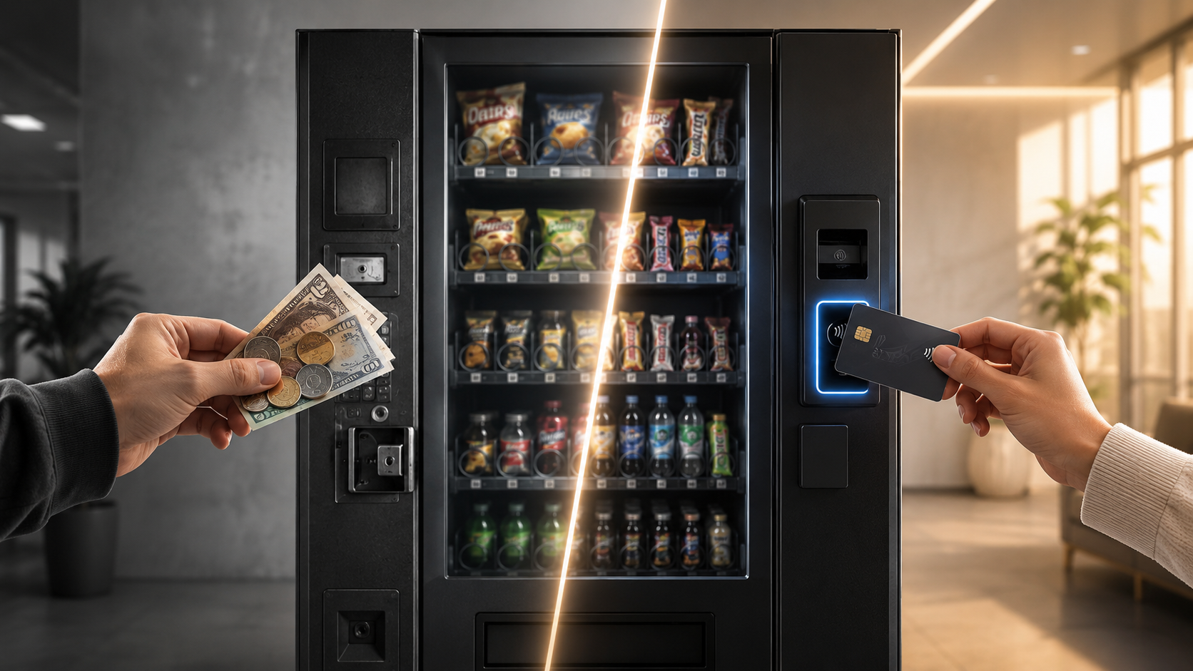 bankkartyas-snack-automata-vs-keszpenzes-fizetes-01 Bankkártyás és készpénzes fizetés összehasonlítása snack és italautomatáknál
